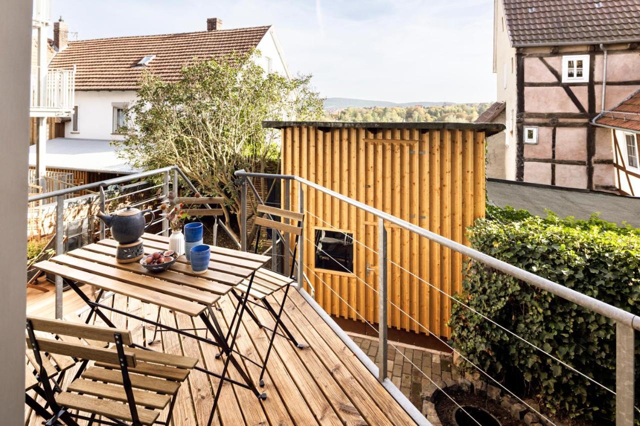 Ferienhaus Altstadtflair Bad Wildungen - Bis 8 Personen 외부 사진