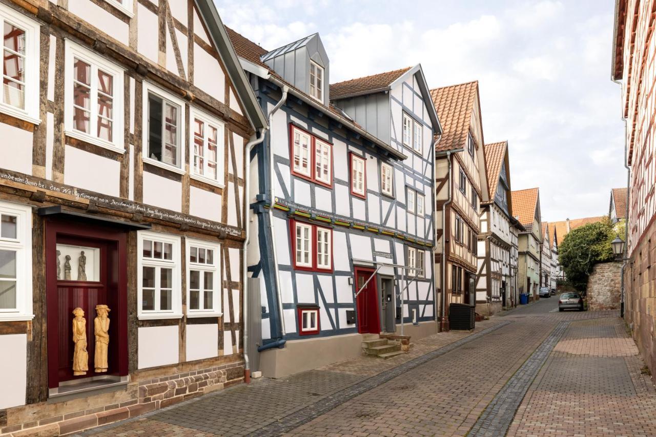 Ferienhaus Altstadtflair Bad Wildungen - Bis 8 Personen 외부 사진